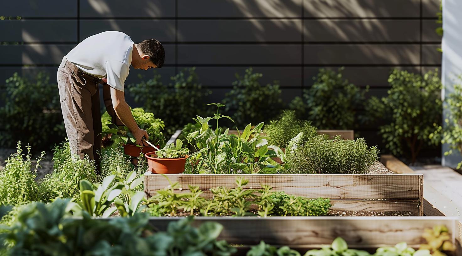 Gestaltungsideen für einen vertikalen Kräutergarten